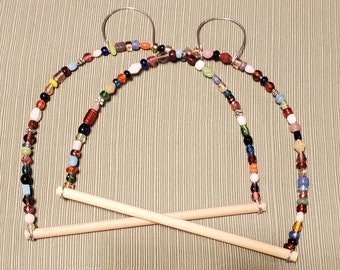 Set of 2 Hummingbird Swings Perches GREAT GIFT see video