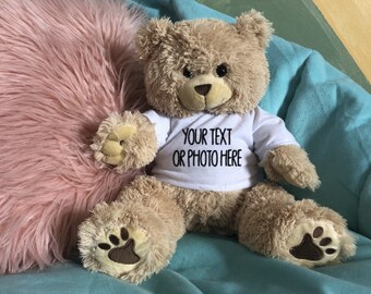 custom teddy bear etsy