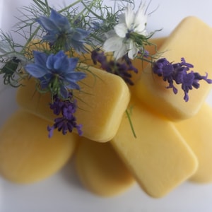 Small Lavender Citrus Lotion Bar