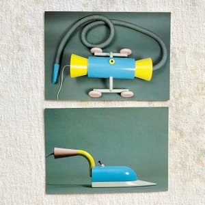 Vintage 1979 Michele De Lucchi Girmi Postkarten Produktdesign Art Unlimited