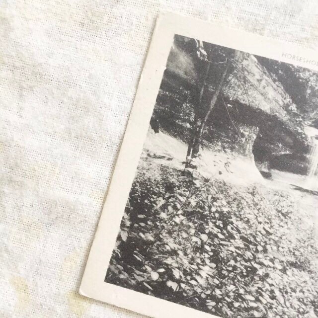 Vintage 1938 Postcard Horseshoe Canyon Starved Rock State Park Etsy