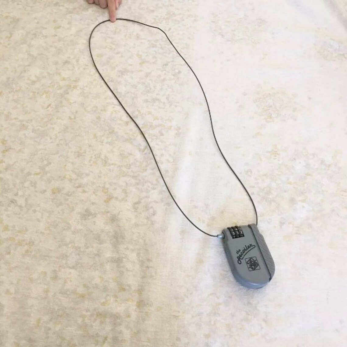 Vintage Ski Tote The Recoiler Japan Retractable Cable Lock 3 Etsy