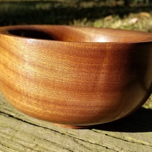 Sapele (African Mahogany) Bowl