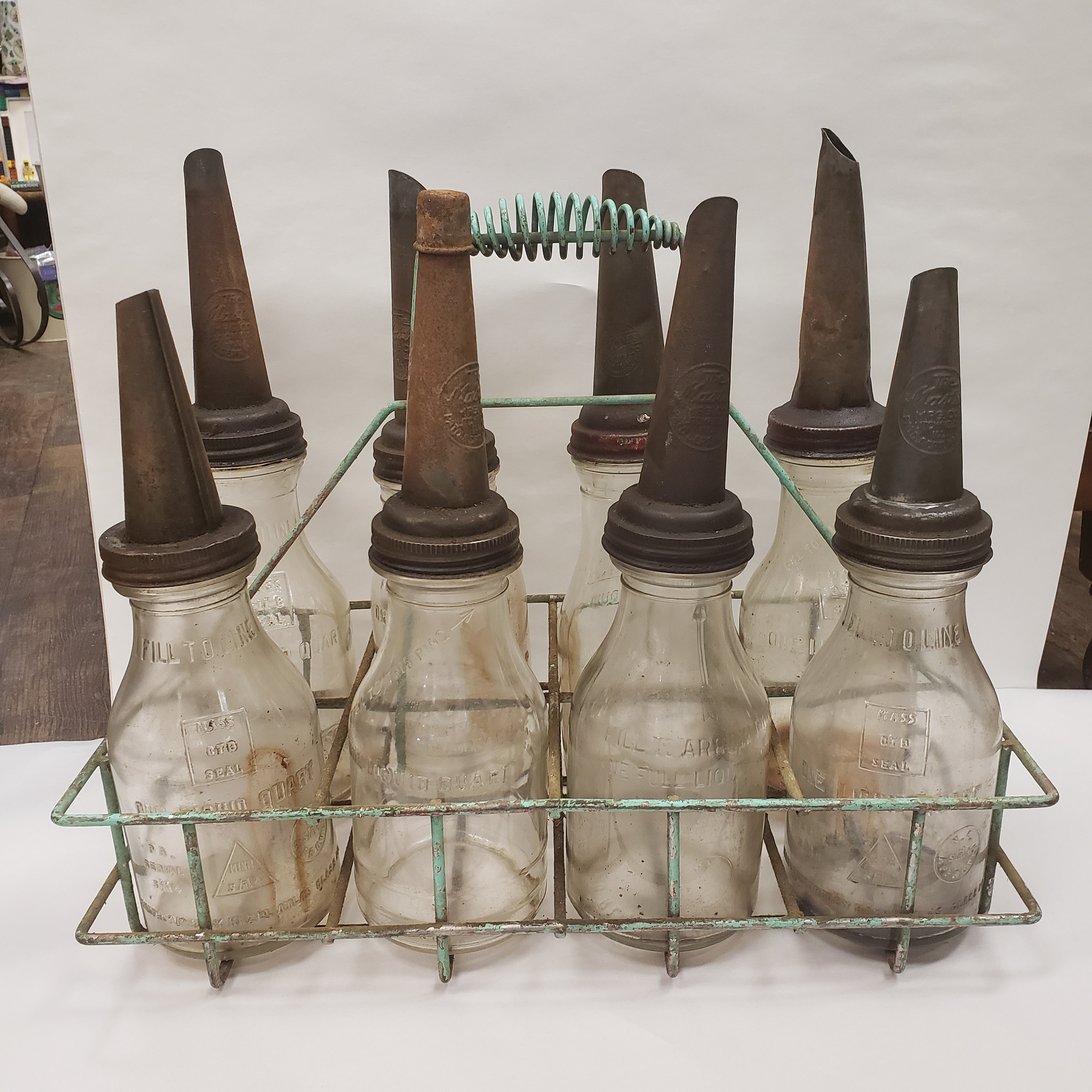 Vintage Oil Bottles