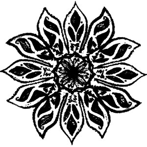 Poinsettia Noel Flor Medalhão Madeira Montado Carimbo De Borracha Suzanne Carillo buquê de natal bokay feriado inverno