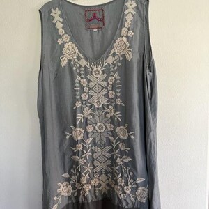 Johnny Was Linen Chemise, Tunic, Dress, Plus Size 3X - Etsy