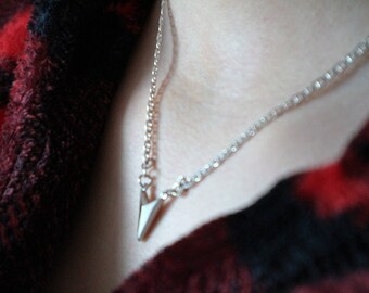 Sterling Silver 'Arrowhead'.