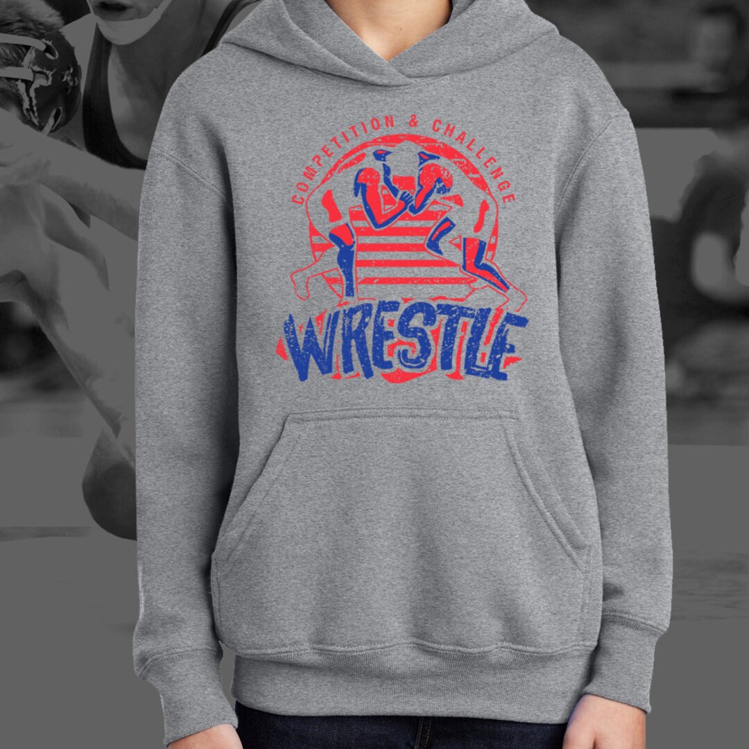 Competition & Challenge Wrestling Sweatshirt, Wrestling Hoodie, Gift ...