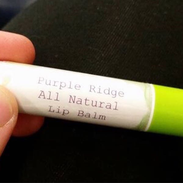 Purple Ridge All Natural Lip Balm