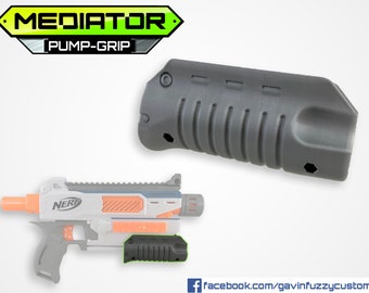 Nerf Mediator Pump Grip - Etsy