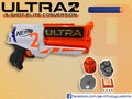 Nerf Ultra 2 9-Shot Elite Conversion Kit product logo
