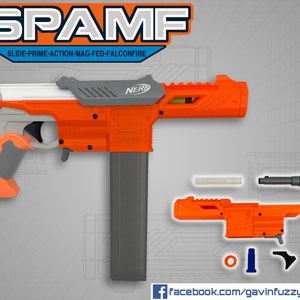 SPAMF Nerf Falconfire Mod Kit