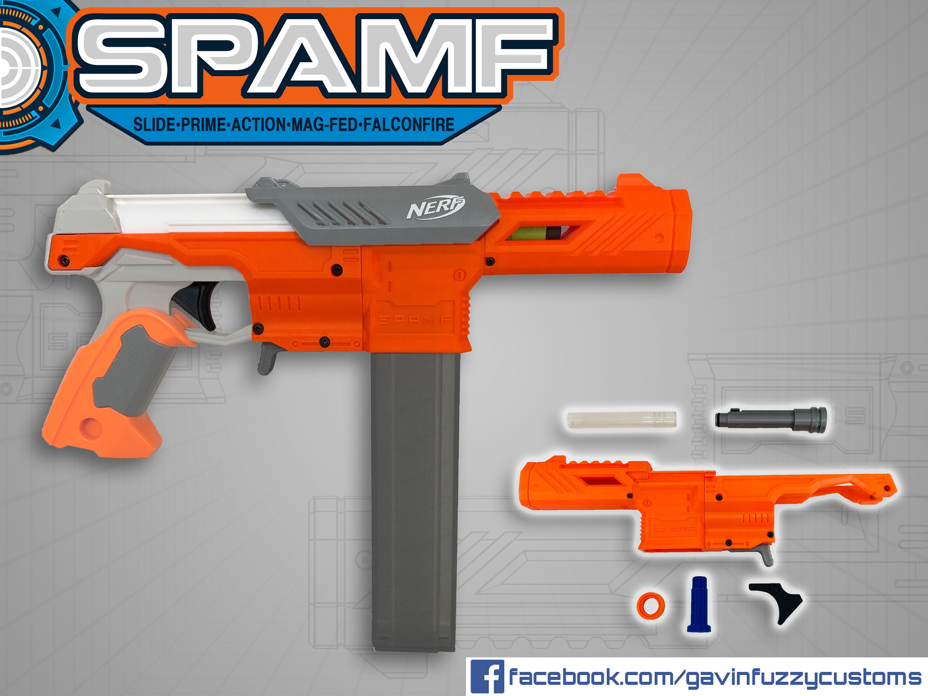 awesome modified nerf guns