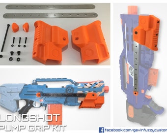 Kit impugnatura pompa Nerf Longshot