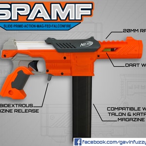SPAMF Nerf Falconfire Mod Kit image 3