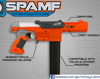 SPAMF Nerf Falconfire Mod Kit Etsy New Zealand