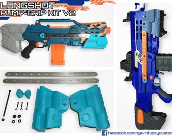 Kit impugnatura a pompa Nerf Longshot V2