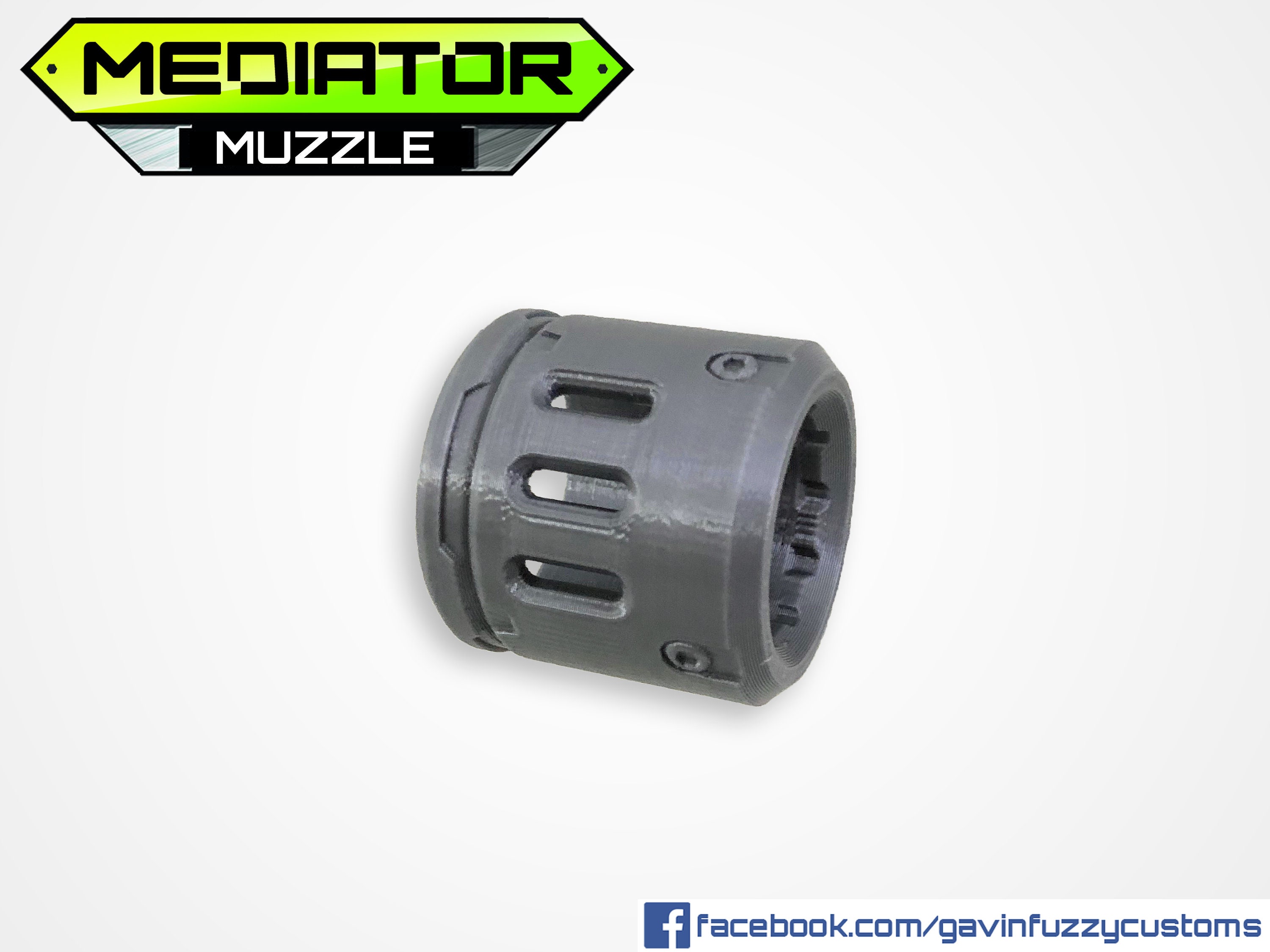 Nerf Mediator Muzzle - Etsy
