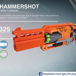 Nerf Hammershot Hand Cannon Barrel Kit image 4