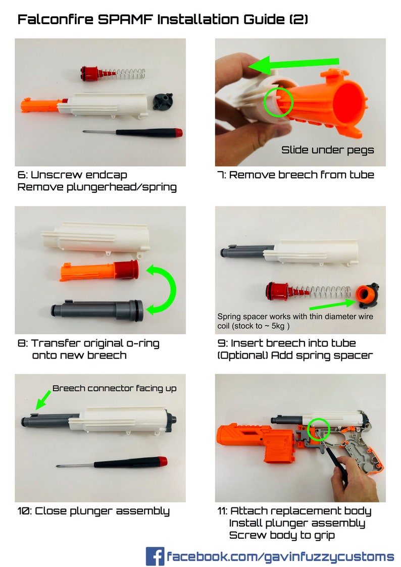 SPAMF Nerf Falconfire Mod Kit image 7