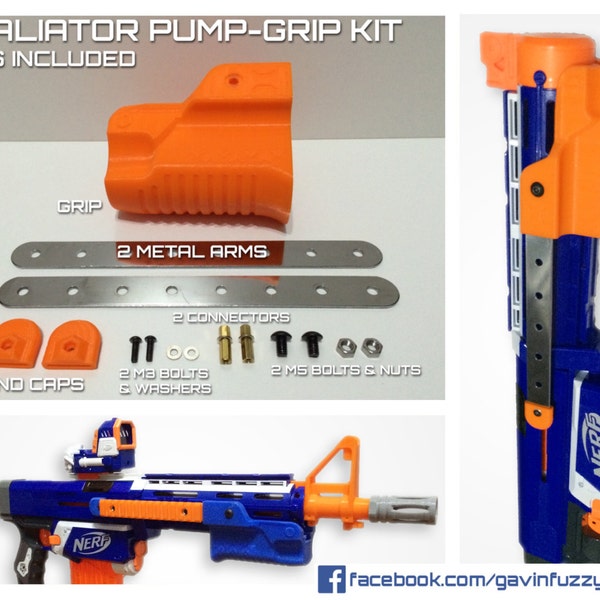 Nerf Retaliator Pump Grip Kit