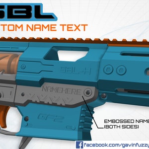 SBL Blaster Custom Name Text