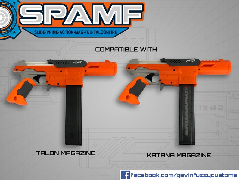 SPAMF Nerf Falconfire Mod Kit image 5