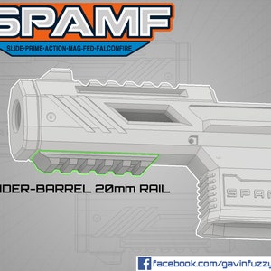 SPAMF Under-barrel 20mm Rail
