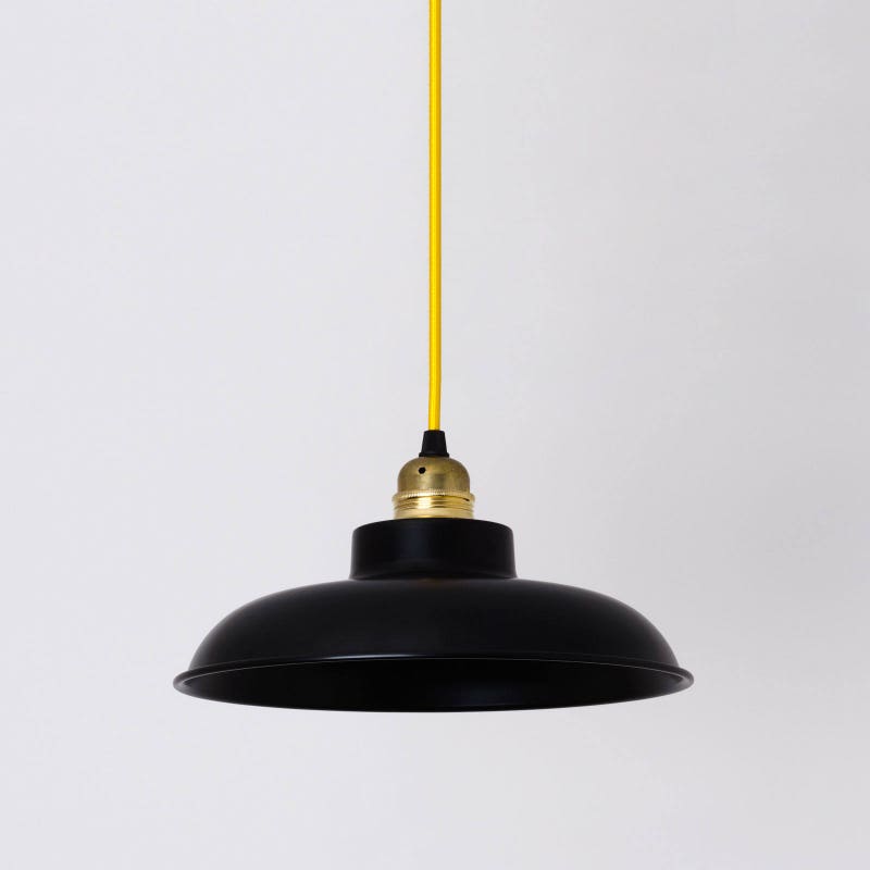 Lena Medium Flat Scandi Pendant Lamp 