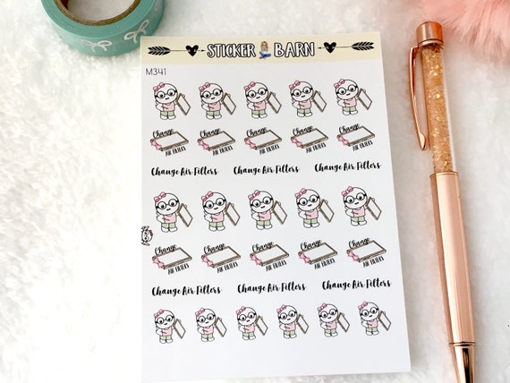 Icono de tiempo de café /& Script planificador Pegatinas//Erin Condren Pegatinas//Feliz Planificador