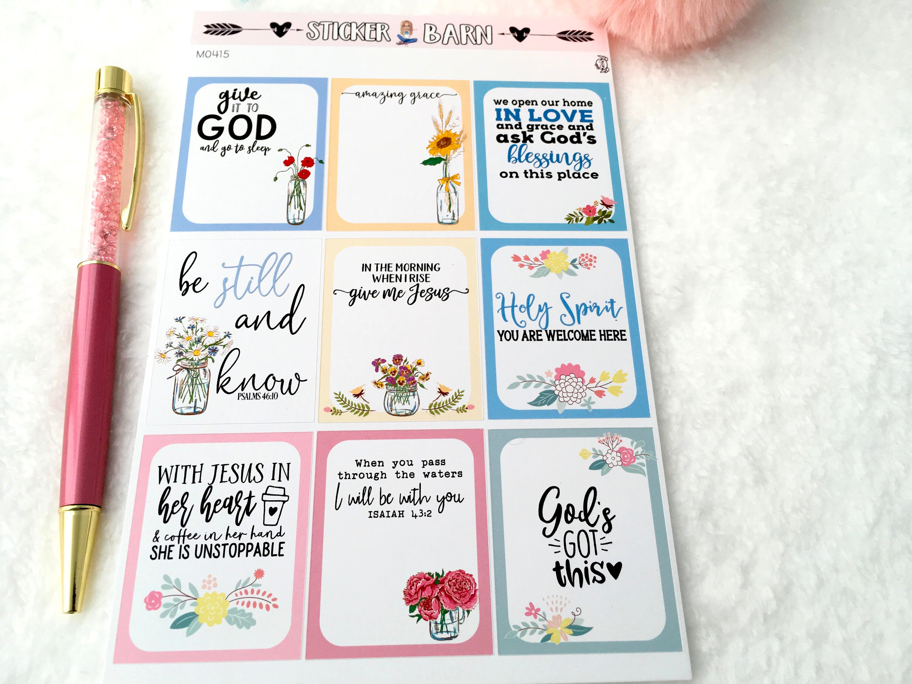 INSPIRATIONAL QUOTES Planner Stickers Full Box Stickers Etsy