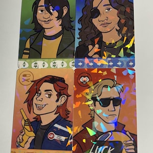 MCR Killjoys Holographic Photocards