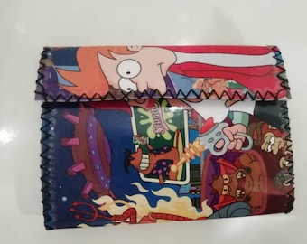 Cartera de cómic Futurama / Simpsons/ Shin Chan