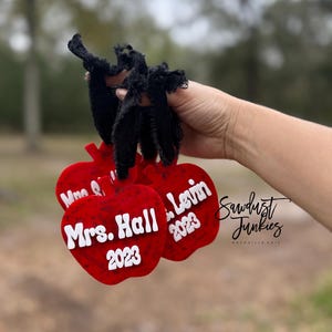personalized teacher appreciation ornament | teacher gift | thank you ornament | keepsake ornament |