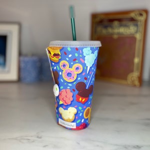 Cup Cozy / Cold Cup Sleeve / Iced Coffee Cozy / Coffee Cozy Sleeve /  Fabric Coffee Cozy / Venti - Starbucks