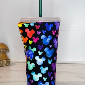 Cup Cozy / Cold Cup Sleeve / Iced Coffee Cozy / Coffee Cozy Sleeve /  Fabric Coffee Cozy / Venti - Starbucks