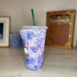 Cup Cozy / Cold Cup Sleeve / Iced Coffee Cozy / Coffee Cozy Sleeve /  Fabric Coffee Cozy / Venti - Starbucks