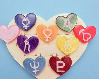 Sailor Scout Pin | Saior Scout Brooch | Planetary Scout | Sailor Moon | Planetary Symbols