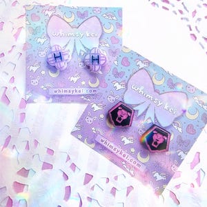 KPop Demon Hunter Earrings | Huntrix Earrings | Saja Boys Earrings | Kpop Earrings