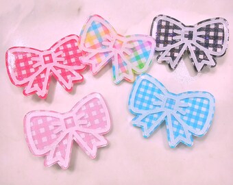 Gingham Bow Hairclip | Gingham Clip | Summer Clip | Lolita Clip