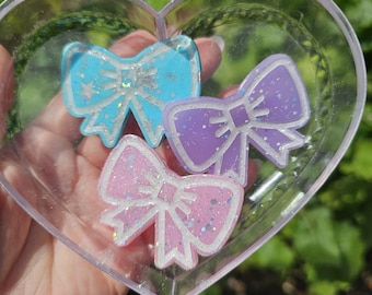 Pastel Bow Hairclip | Pastel Clip | Decora Clip | Fairy Kei Clip