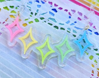 Kira Kira Necklace | Magical Girl Necklace | Precure Inspired | Sparkly Necklace | Glow in the Dark Necklace