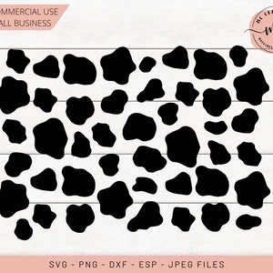 Cow Print, Farm Party, Cow, cow pattern, cow print vector, cow pattern svg, cow spots, Animal Print, Cricut, Cut File, svg, dxf, png, jpeg