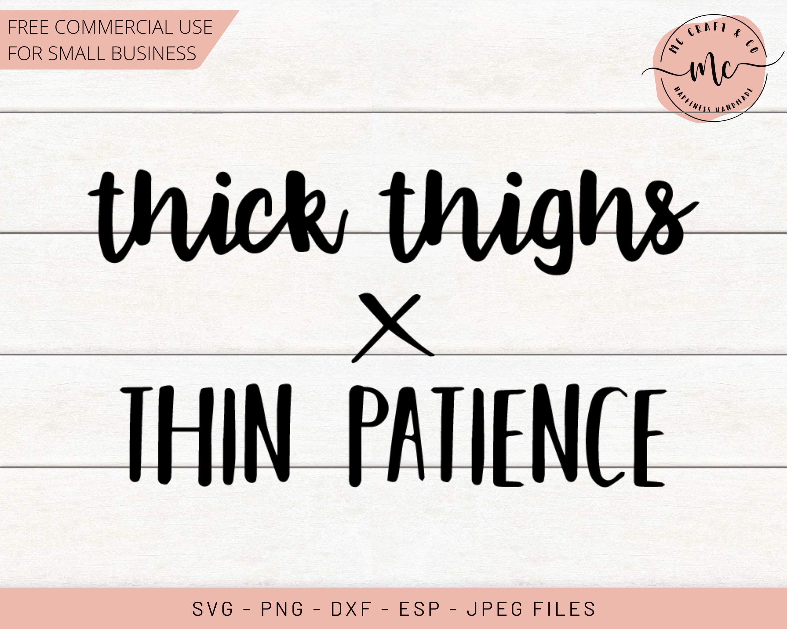 Thick Thighs & Thin Patience Slim Can Cooler Thick Thighs & Thin Patience Slim Can Cooler