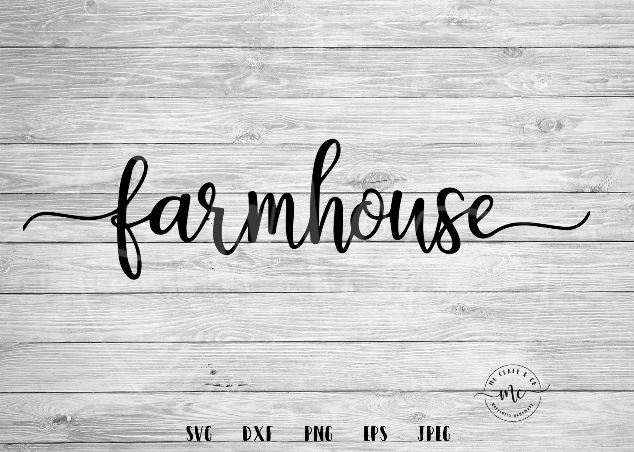 Download Farmhouse svg farmhouse wall decal Farmhouse vinyl | Etsy