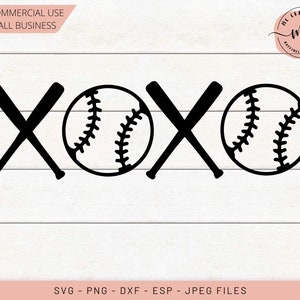 xoxo svg, kij baseballowy svg, Baseball SVG, Baseball Mom, Sports SVG, Baller SVG, Cricut, Silhouette, Pliki do cięcia, svg, dxf, png, eps, jpeg