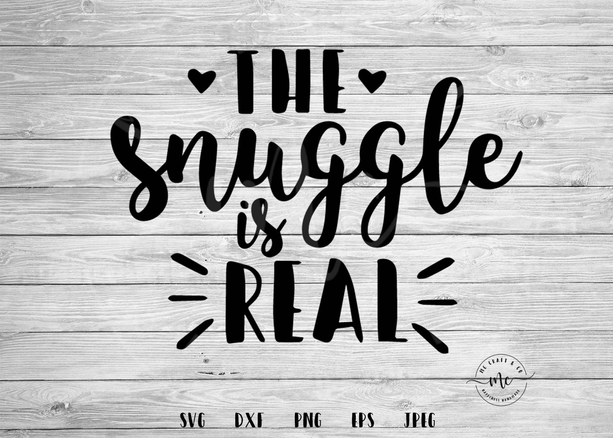 Download The Snuggle is Real svg Baby svg new baby svg baby boy | Etsy