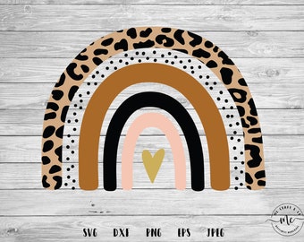 Rainbow Animal Print Etsy