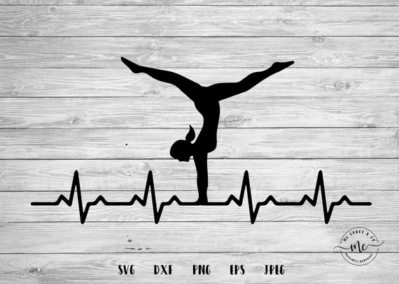 Download Gymnastics Svg Gymnastics Ekg Gynast Ekg Gymnastics Etsy