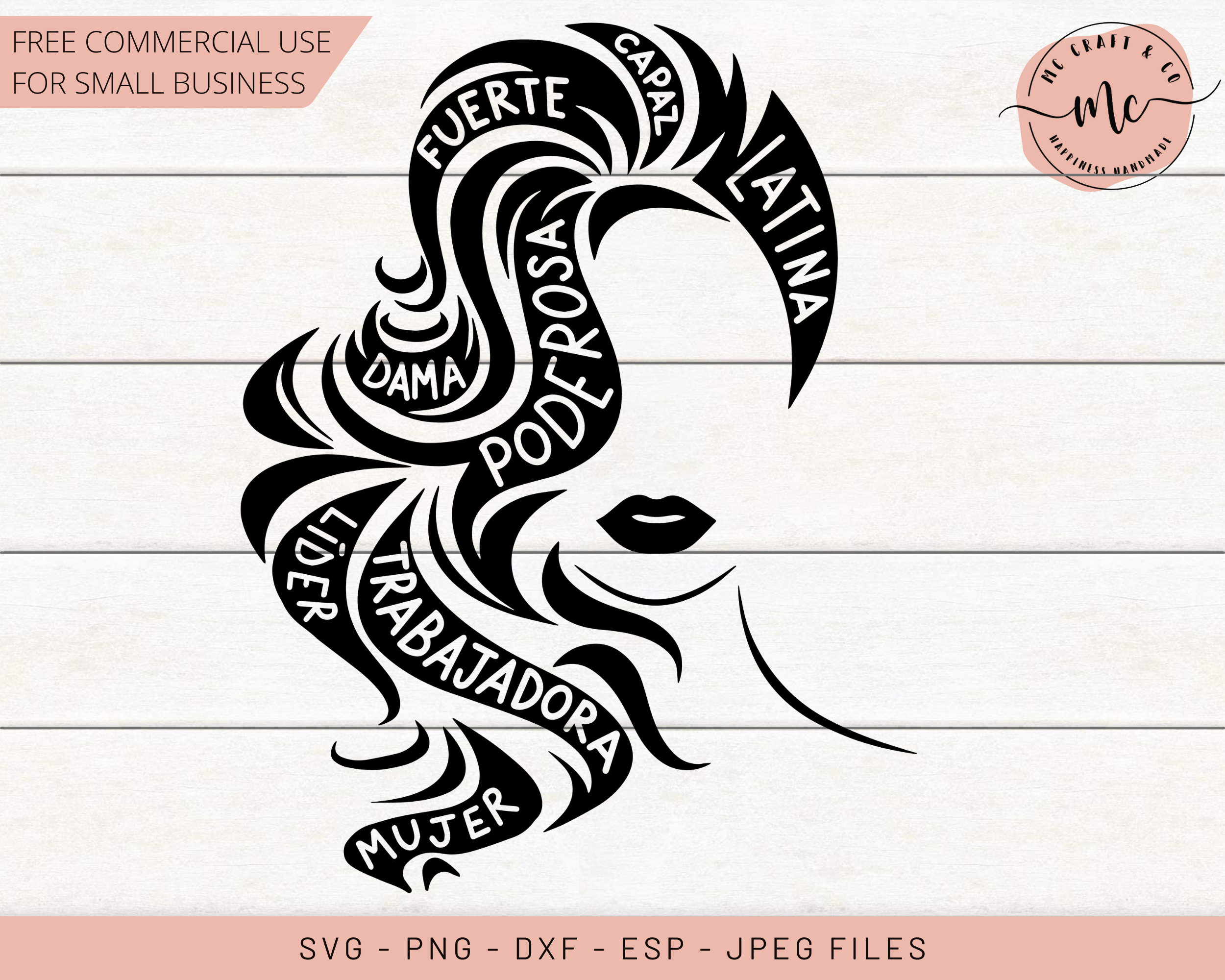 Latina SVG Spanish SVG Mexican Svg Empowered Latina SVG | Etsy